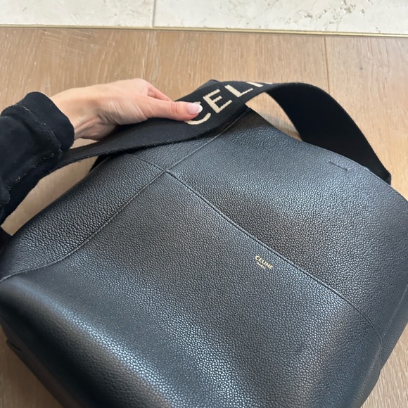 Celine Black Leather Bag - Picture 2 of 6